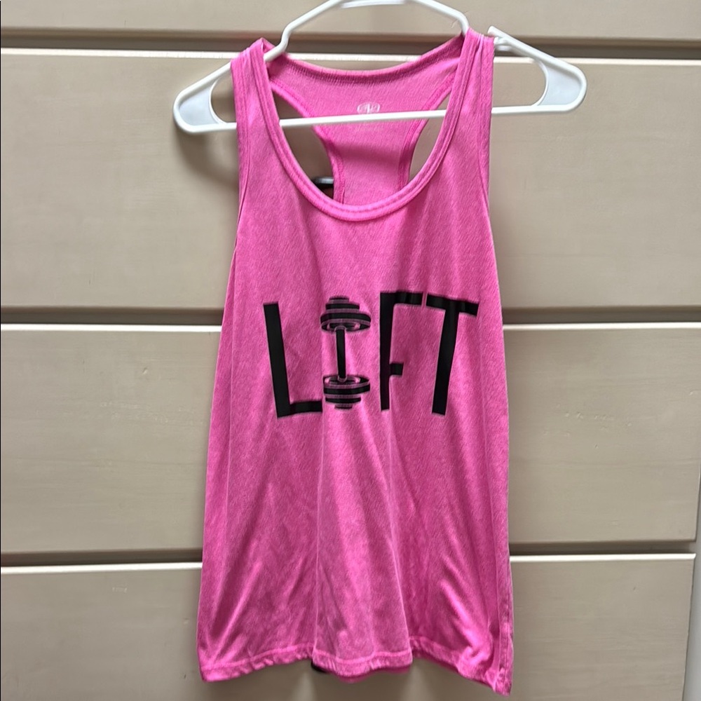 Pink Workout Tank Top